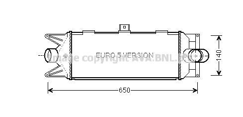 AVA QUALITY COOLING Starpdzesētājs IV4100